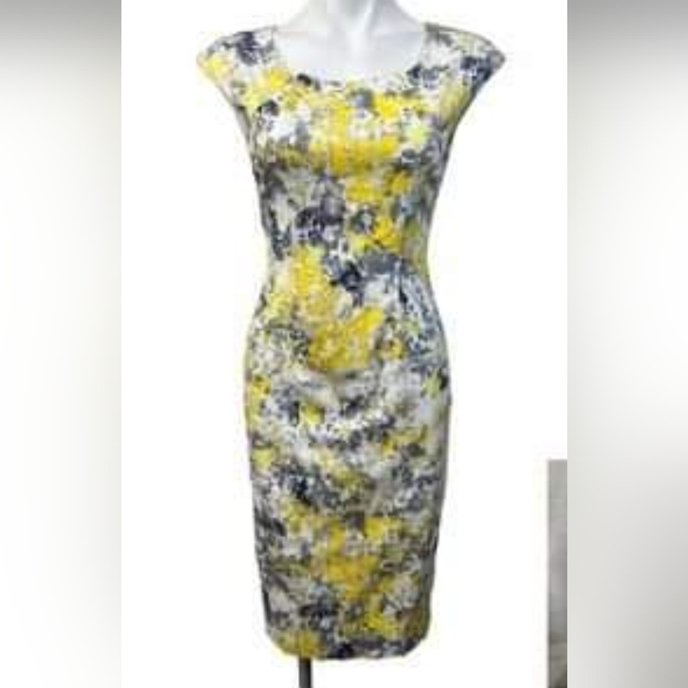 L K Bennet Floral Printed shift dress